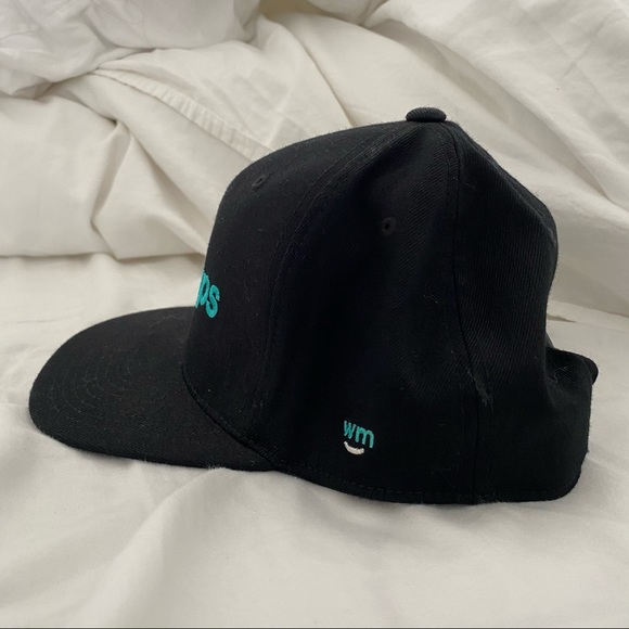 Weedmaps Black Snapback Hat - Picture 2 of 4